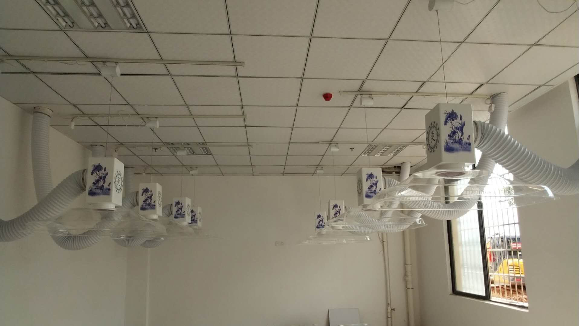 江西人民医院（华仔）艾灸排烟系统安装