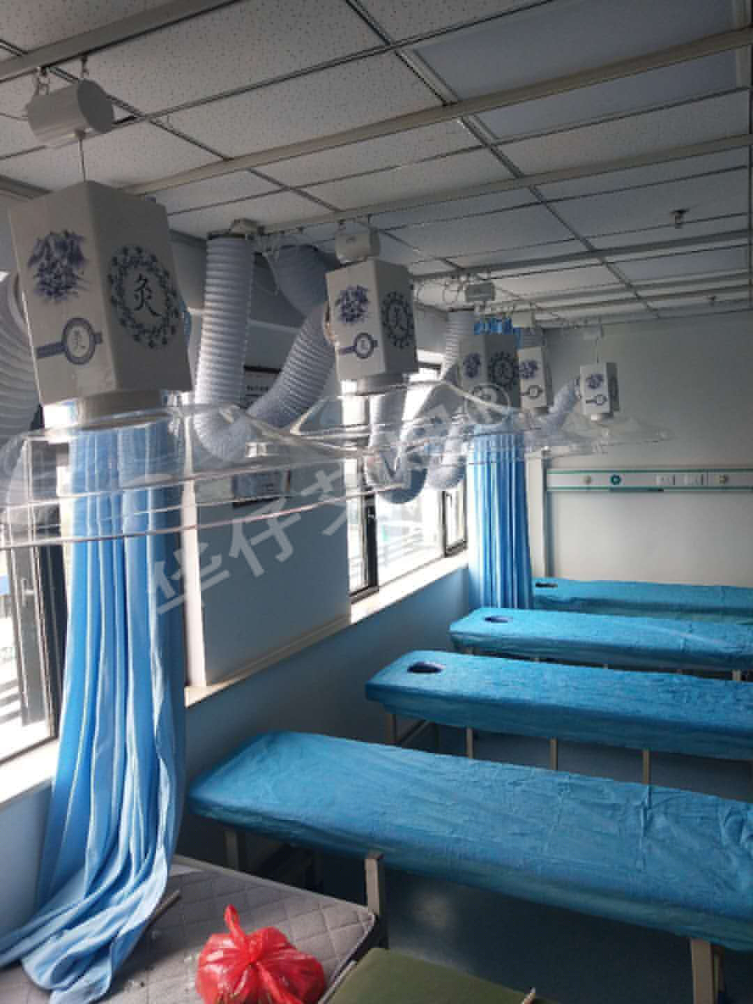 杭州医馆（华仔）专业艾灸排烟设备安装完工